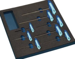 Werkzeugmodul 8-tlg.2/3-Modul Schlüsswelweiten 2-10mm TECWERK