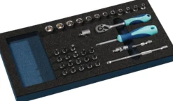 Werkzeugmodul 36-tlg.1/3-Modul Steckschlü.TECWERK