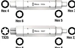 Werkzeugset Bicycle Set 15 5-tlg.Reifenheber Set,5tlg.WERA