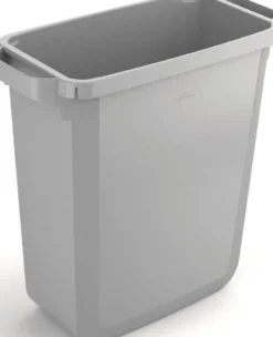 Wertstoffsammler 60l H600xB590xT282mm grau o.Einwurfklappe o.Deckel DURABLE
