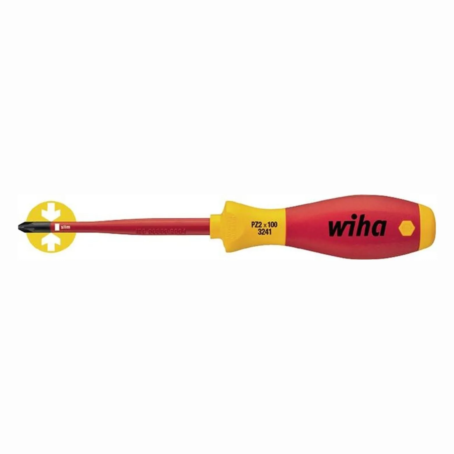 Wiha Schraubendreher 3241 slimFix PZD 1 - 35395