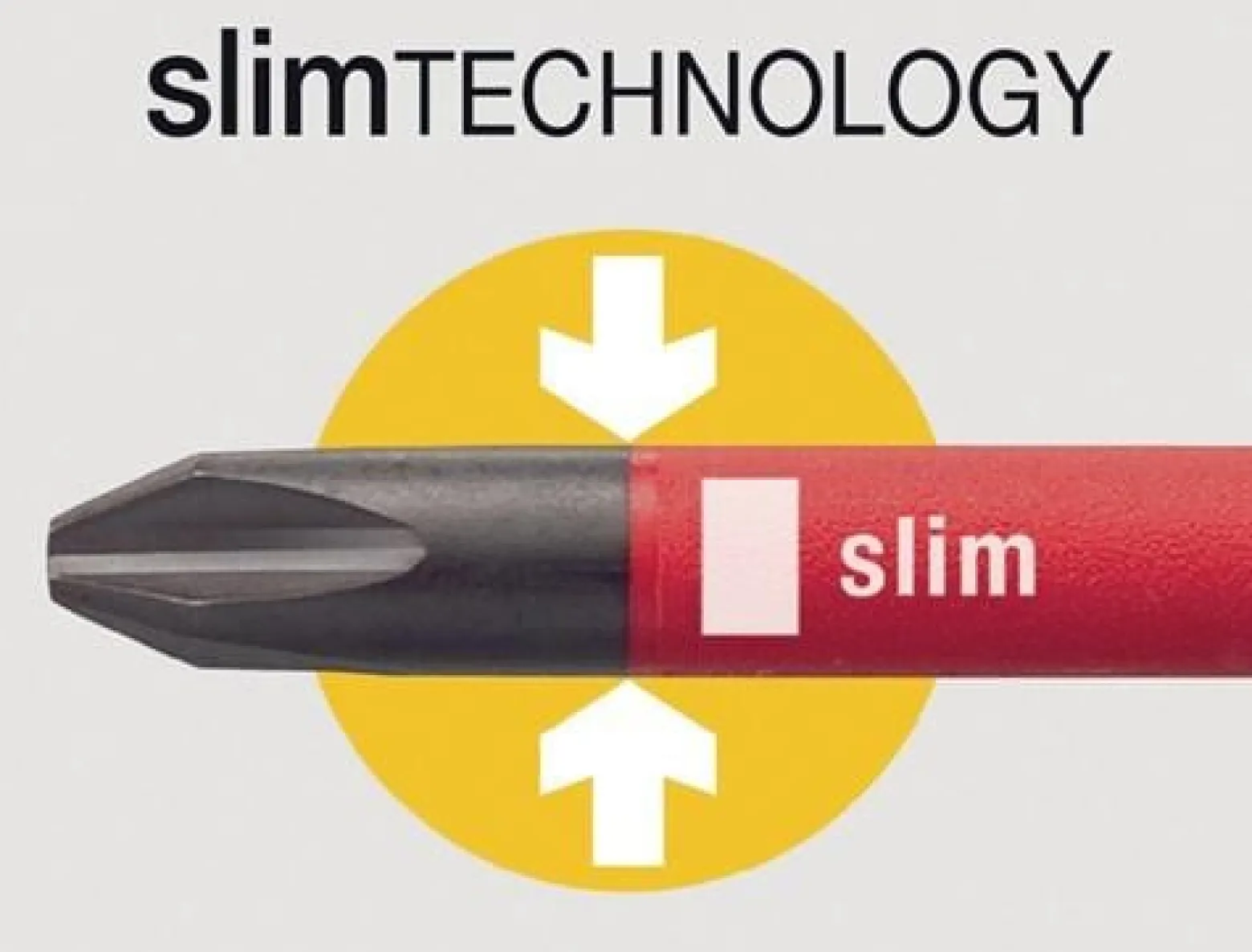 Wiha Wechselklinge SlimBit electric Schlitz 5,5 x 75 mm VDE isoliert - 34581