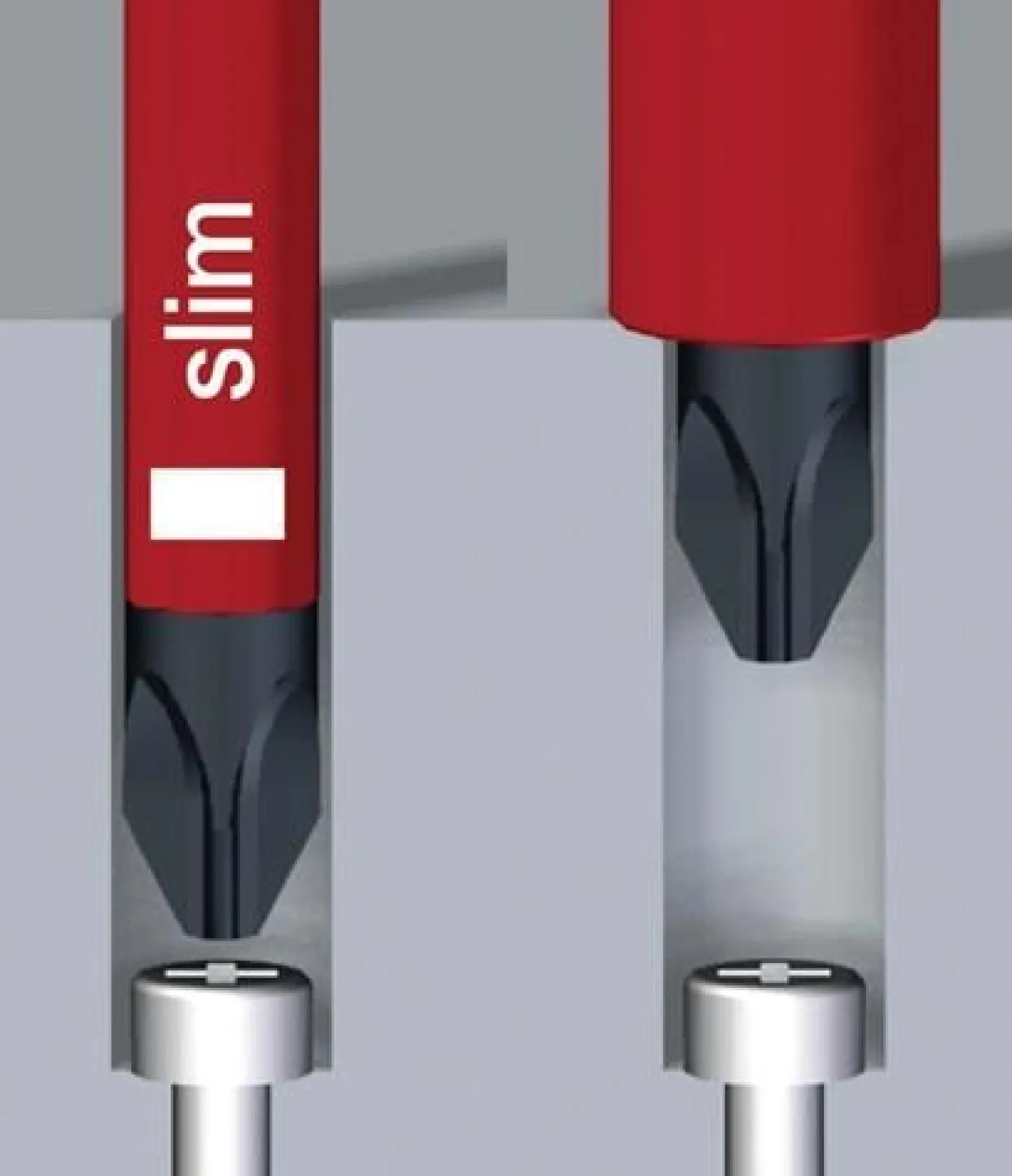 Wiha Wechselklinge SlimBit electric PH 1 x 75 mm VDE isoliert - 34583