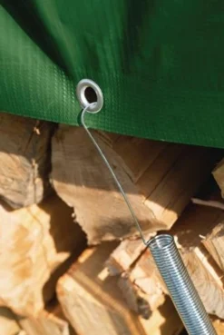 WINDHAGER Schutzplanen Befestigungsset 6 Spannfedern und 6 Holzkrallen L.30cm - 7028