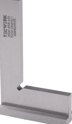 Winkel DIN 875/I Schenkel-L.75x50mm m.Anschlag TECWERK