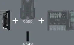 Winkelschlüsselsatz Tool-Check Modular Hex-Plus 1 8-tlg.Hex-Plus WERA