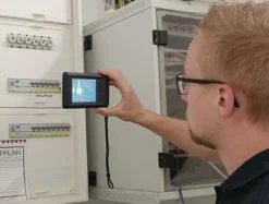 Wärmebildkamera TV 296 3,5Zoll Farb-Display 256x192 Bildpunkte-20 b.+400GradC