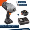 WS24 Akku-Drehschlagschrauber WDS 18 V 1/2" 1.600 NM / 1x 4,0 Ah Akku + Schnellladegerät