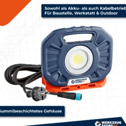 WS24 Akku LED-Baustrahler 2.500 Lumen (COB) 25 W - WS24-100043