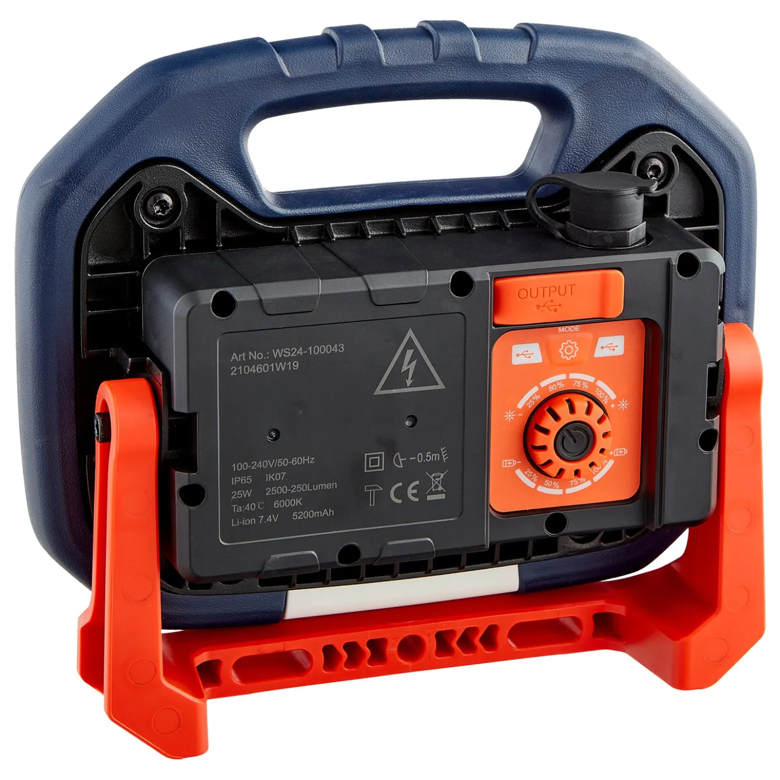 WS24 Akku LED-Baustrahler 2.500 Lumen (COB) 25 W - WS24-100043