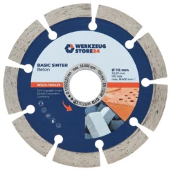 WS24 Diamanttrennscheibe Basic Sinter Beton 115 mm - WS24-100429