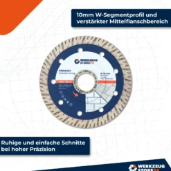 WS24 Diamanttrennscheibe Premium Feinsteinzeug 115 mm - WS24-100427