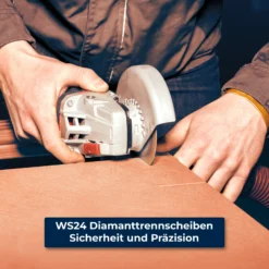 WS24 Diamanttrennscheibe Premium Feinsteinzeug 115 mm - WS24-100427