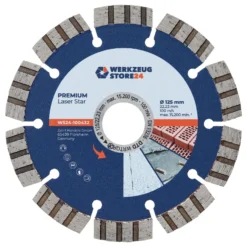 WS24 Diamanttrennscheibe Premium Laser Universal 125 mm - WS24-100432