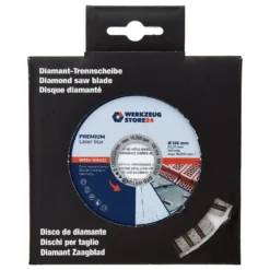 WS24 Diamanttrennscheibe Premium Laser Universal 125 mm - WS24-100432
