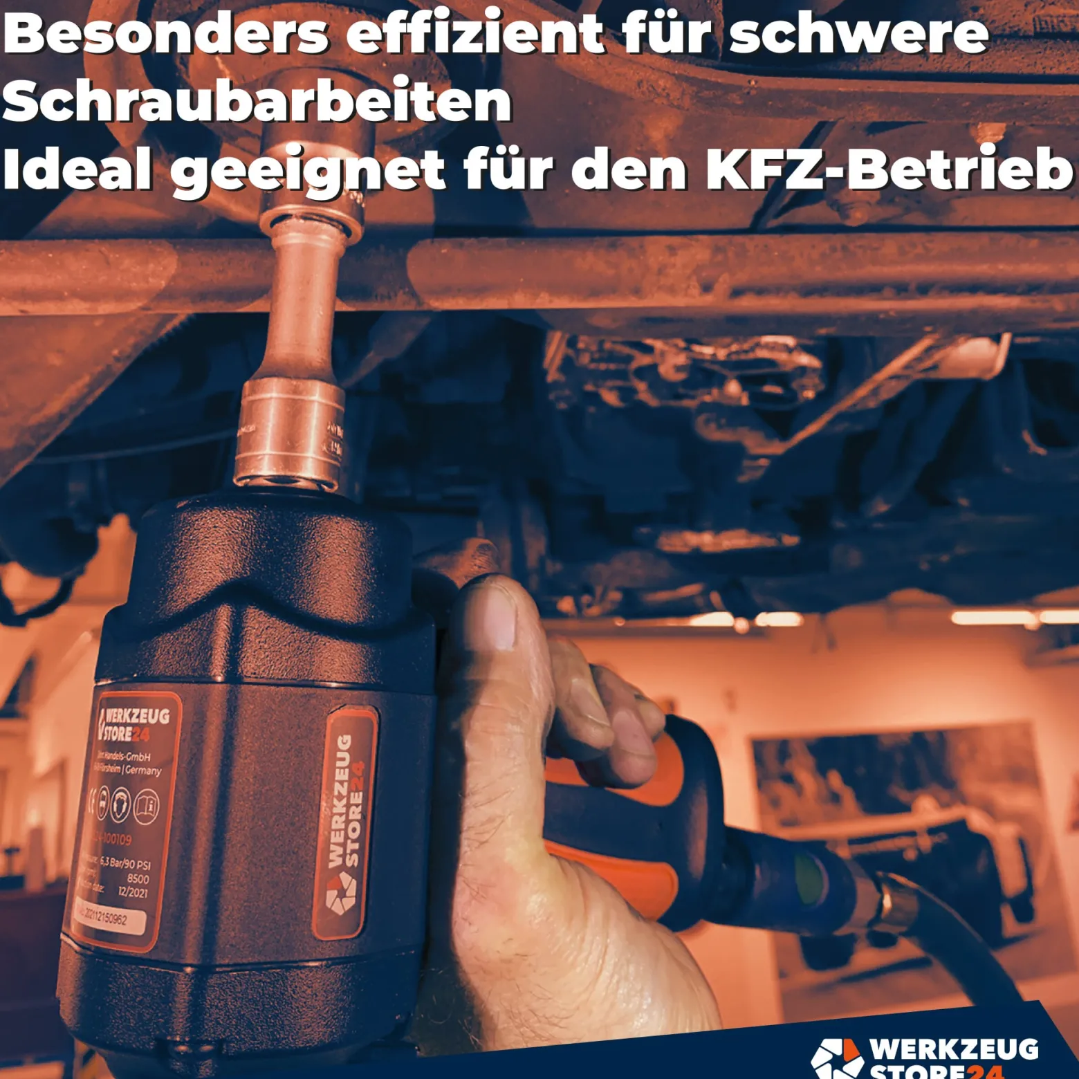 WS24 Druckluft-Schlagschrauber 1/2" mini - WS24-100109