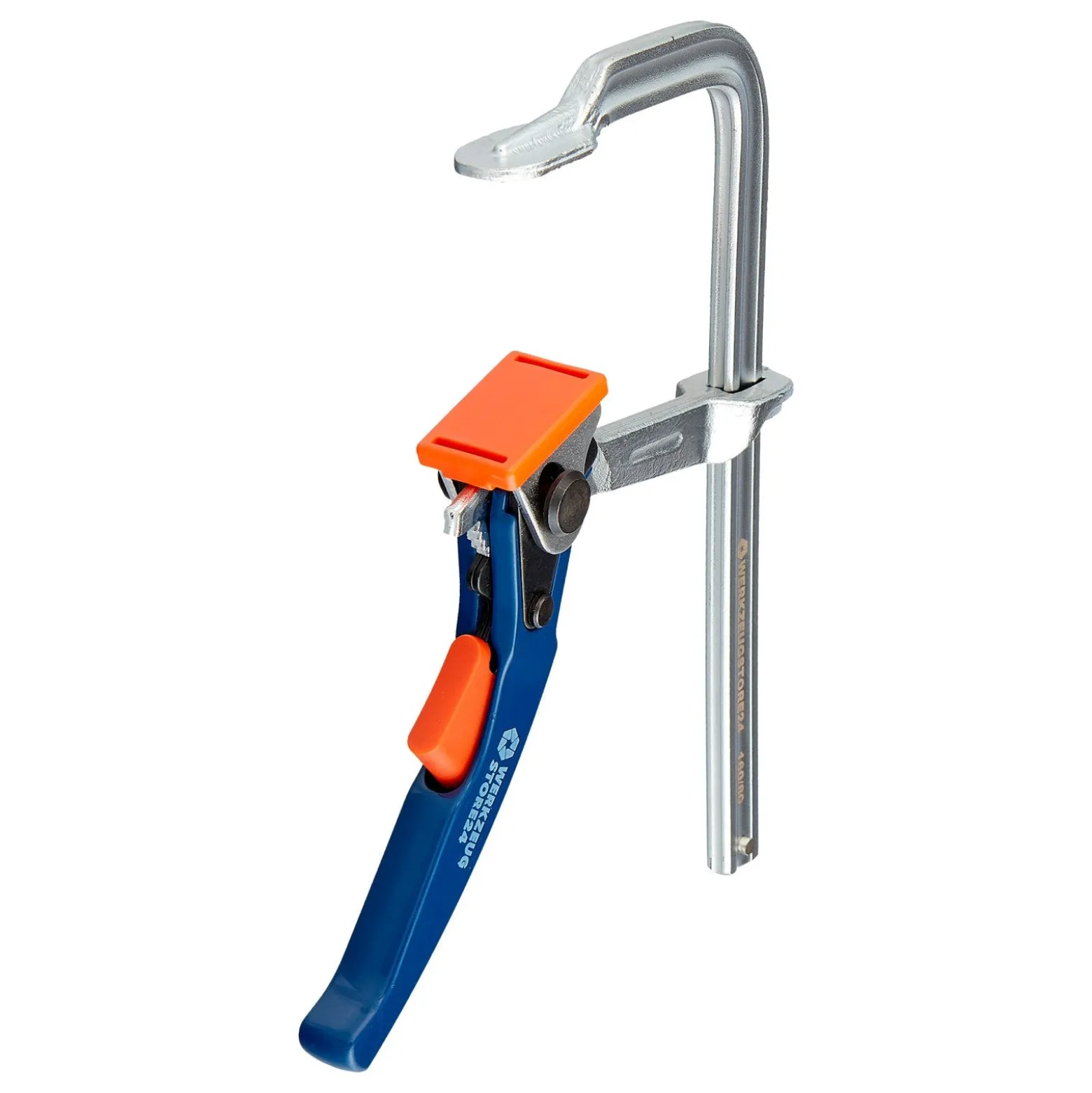 WS24 Einhandhebelzwinge Ganzstahl 160 / 80- WS24-100101