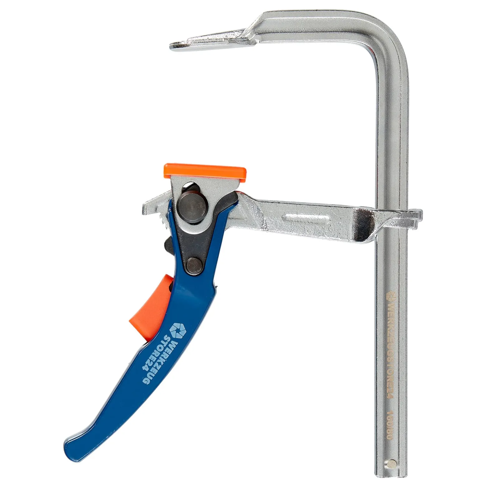 WS24 Einhandhebelzwinge Ganzstahl 160 / 80- WS24-100101