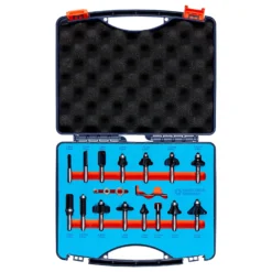 WS24 Fräser-Set 8 mm Schaft 15tlg. - WS24-100063 (B-WARE)