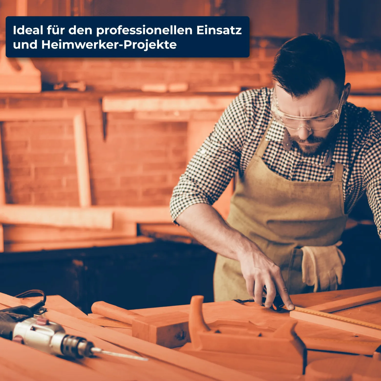 WS24 Holzbohrersatz 3 - 10 mm zylindrisch 8tlg. in Kunststoffkassette - WS24-100099