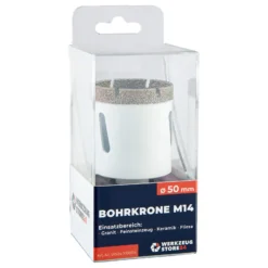 WS24 M14 Diamantbohrkrone SuperDry Ø 50 mm