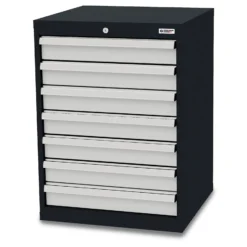 WS24 Schubladenschrank Schubladen: 7 x 100 B x T x H 600 x 575 x 820 mm - WS24-100193