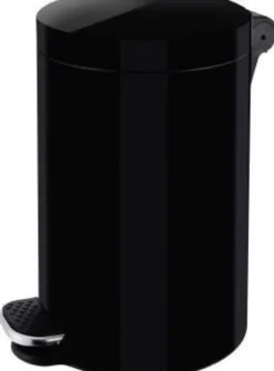 ZWINGO Tretabfalleimer Z2300395 20l Stahl rund schwarz